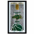 Holland Bar Stool Co North Dakota State 15" x 26" Basketball Mirror MBsktNDakSt